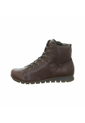 MENSCHA - Lace-up ankle boots - braun