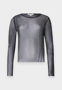 ONLHILEN RHINESTONE - Långärmad tröja - black