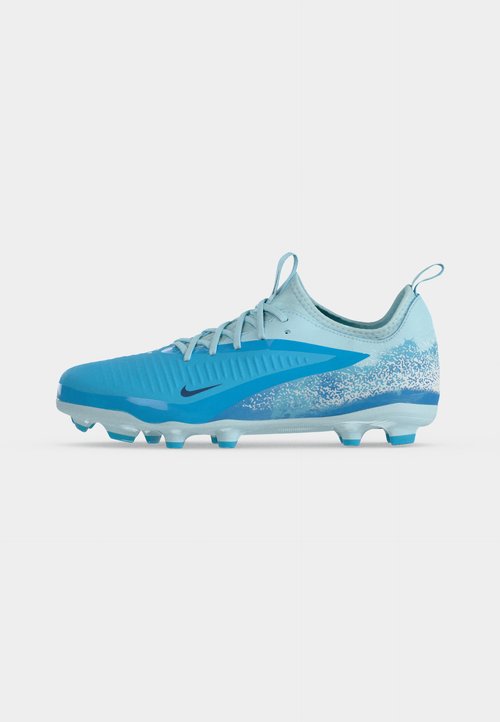 Nike PHANTOM 6 LOW ACADEMY ERLING HAALAND FG/MG UNISEX - Football boots artificial grass - baltic blue/blue eclipse/glacier blue — photo 2