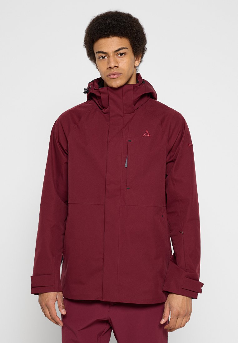 Schöffel Outdoorjas donkerrood Schöffel Outdoorjas donkerrood