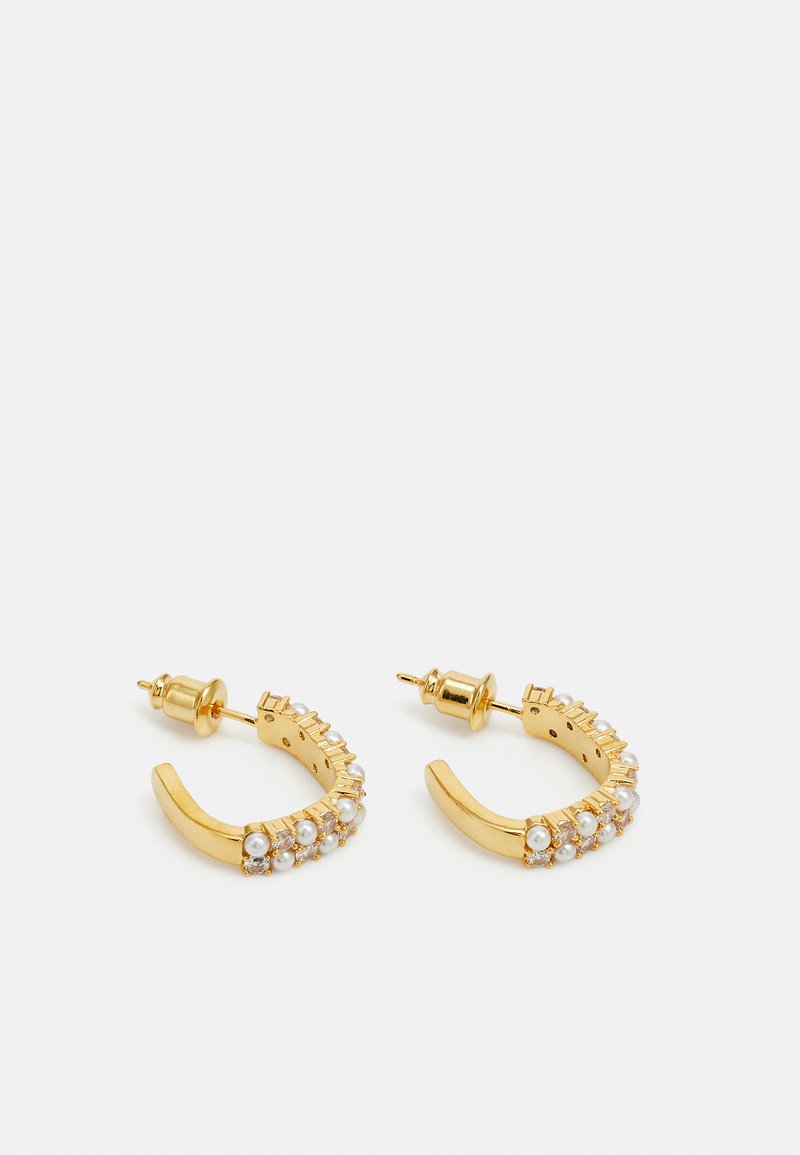 Orelia OVAL HOOP - Náušnice - gold-coloured