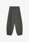BLOOMER TROUSERS - Pantalon classique - mottled dark grey