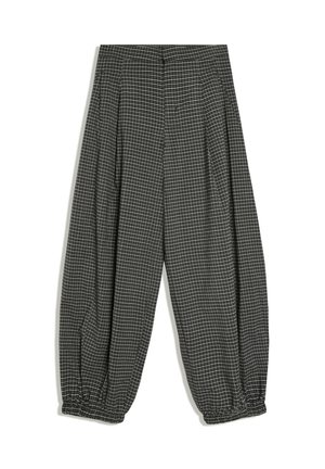 Bershka, BLOOMER TROUSERS - Pantalon classique - mottled dark grey