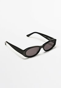 Massimo Dutti SMALL OVAL  - Occhiali da sole - black