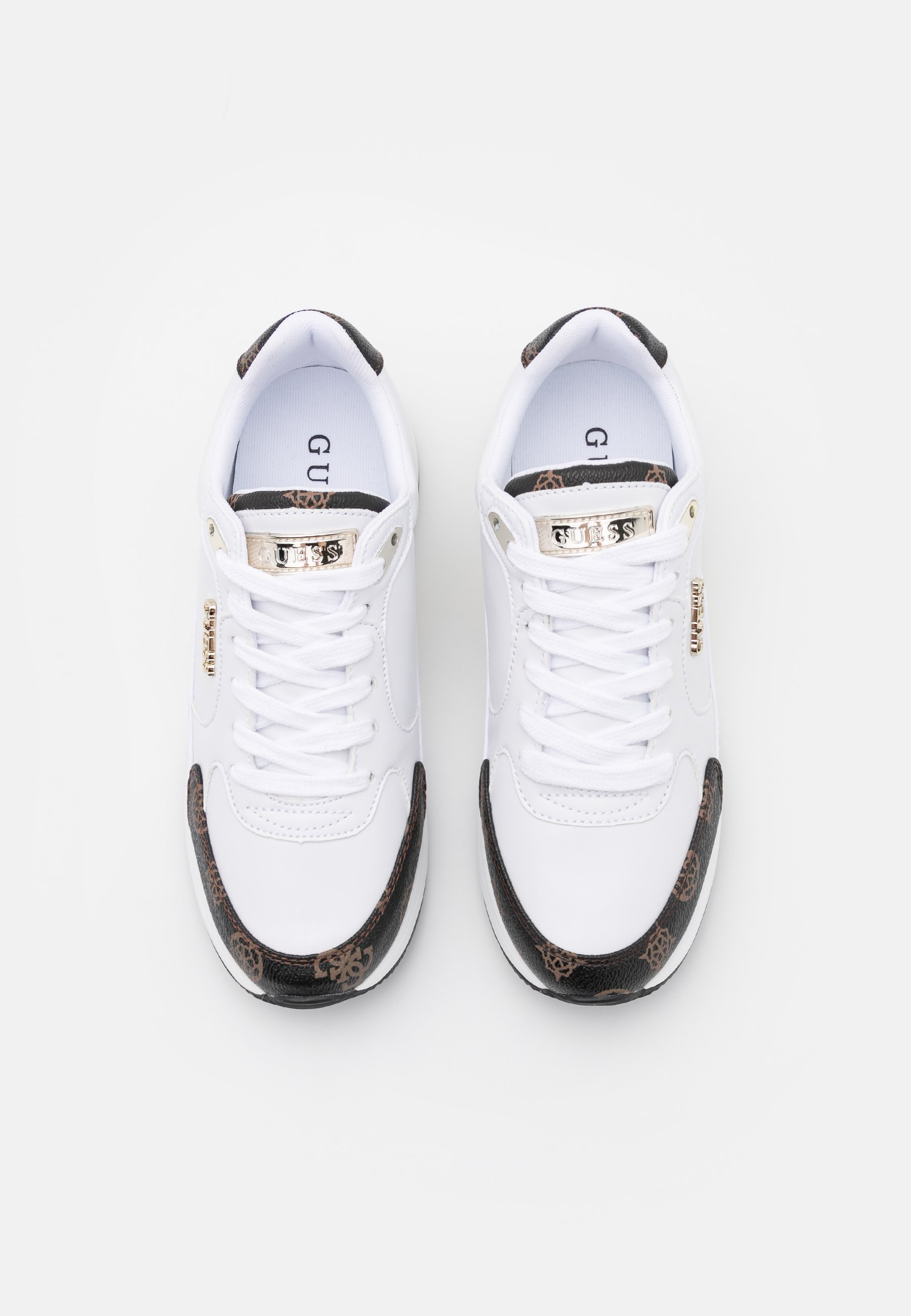 Guess MOXEA 2 Pink - Fast delivery | Spartoo Europe ! - Shoes Low top  trainers Women 115,00 €