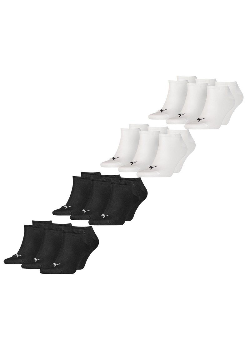 Herren Unterhosen | Puma PLAIN 12ER PACK Socken paar black paar white/anthrazit - BL92667 Herren Unterhosen | Puma PLAIN 12ER PACK Socken paar black paar white/anthrazit - BL92667