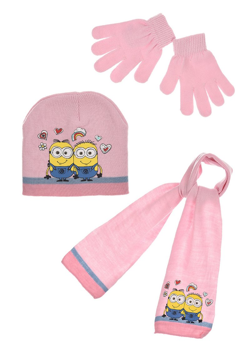 Kinder Taschen & Rucksäcke | Minions WINTER SET MÜTZE HANDSCHUHESchalrosa - OF42324 Kinder Taschen & Rucksäcke | Minions WINTER SET MÜTZE HANDSCHUHESchalrosa - OF42324