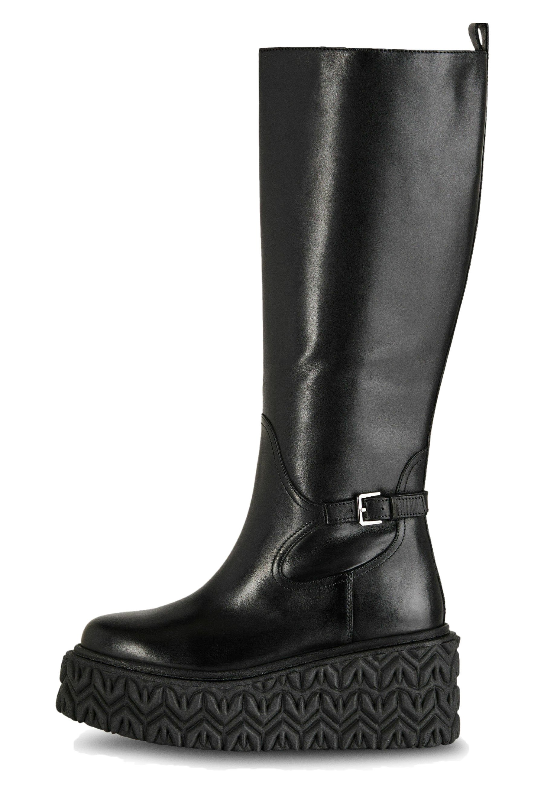 Zalando Plateaustiefel Schwarz Anna Field Wide Fit Plateaustiefel