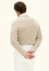Oscar Jacobson SIMONE ROUNDNECK - Jumper - trench beige
