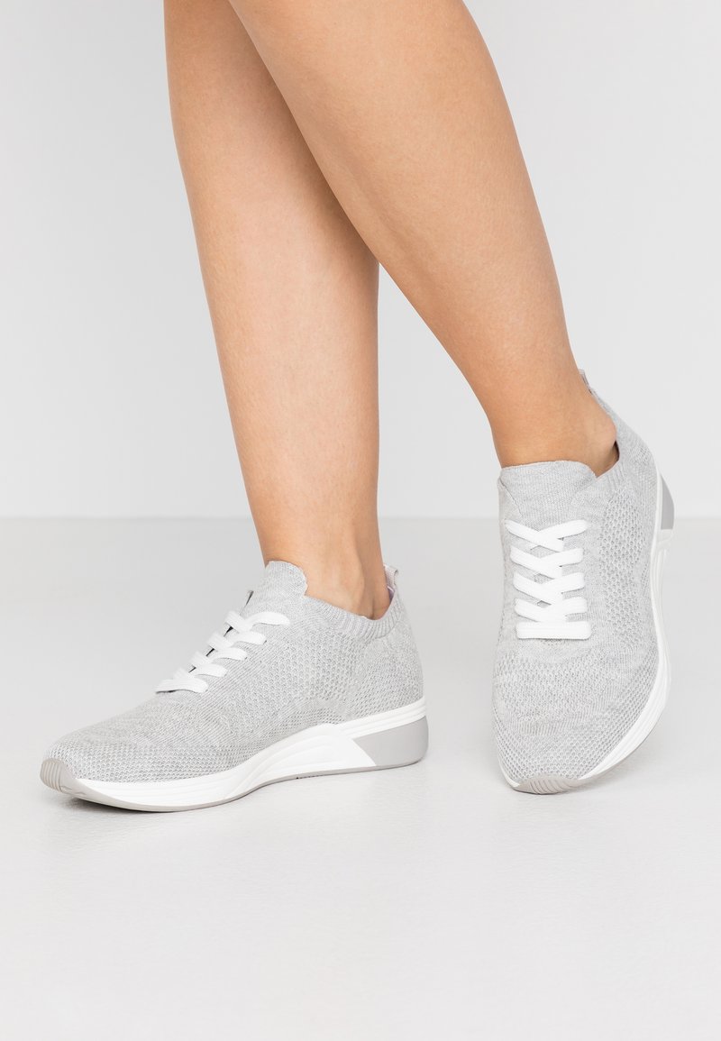 LOVE OUR PLANET by MARCO TOZZI Trainers - light grey