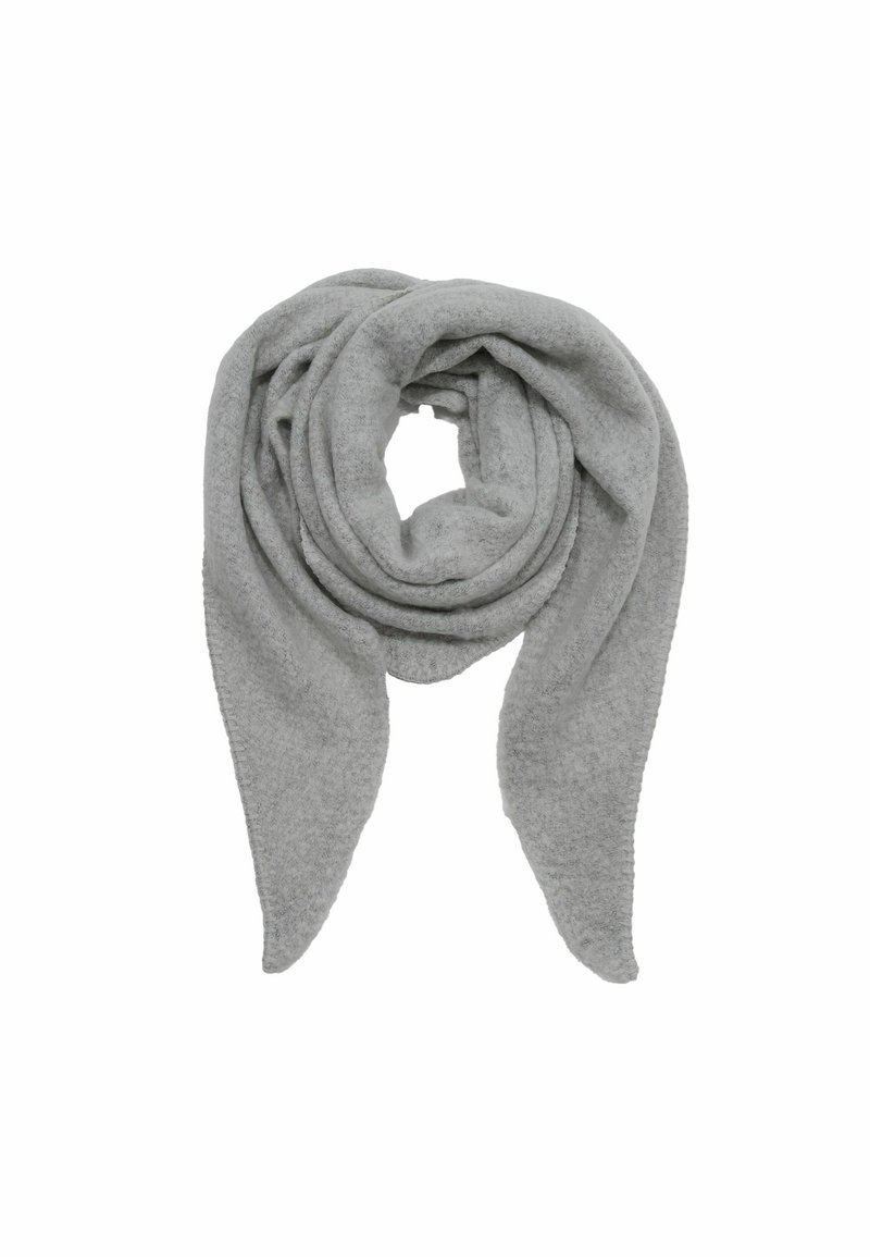 Faera DREIECK COZY OBERFLÄCHE - Scarf - grau