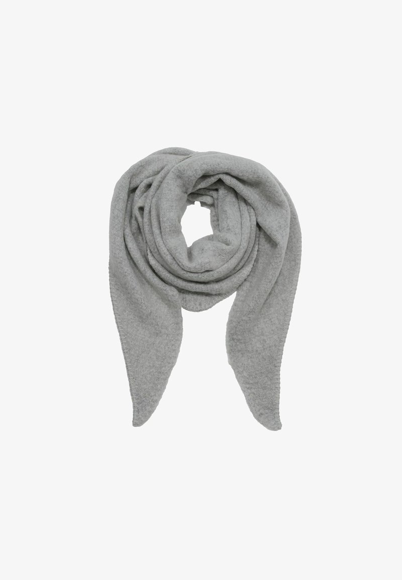 Faera DREIECK COZY OBERFLÄCHE - Scarf - grau
