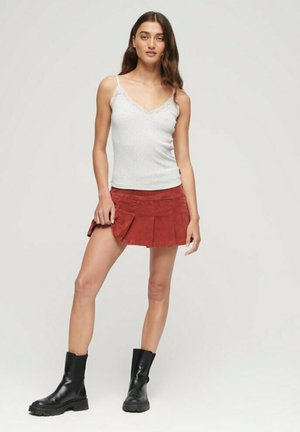 ESSENTIAL - Top - light iced grey marl