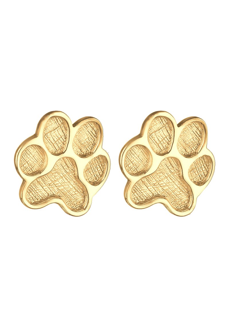 Damen Halsketten | Elli PFOTEN TIER ABDRUCK HUND KATZE FILIGRAN Ohrringe gold/goldfarben - DZ60536 Damen Halsketten | Elli PFOTEN TIER ABDRUCK HUND KATZE FILIGRAN Ohrringe gold/goldfarben - DZ60536