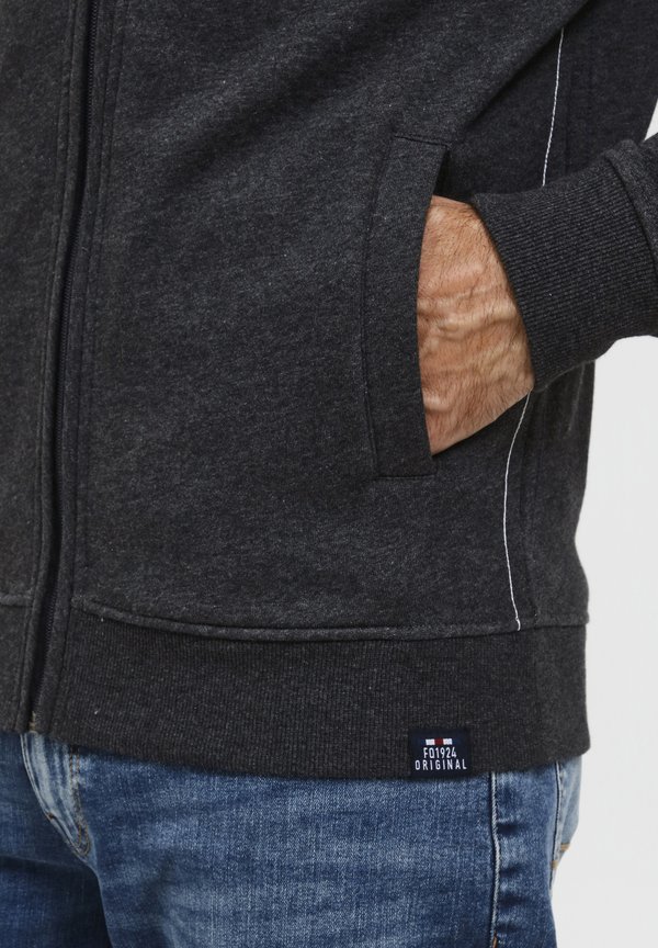 FQLENNE - Zip-up sweatshirt - charcoal mix4
