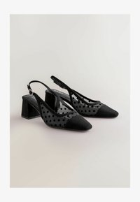 Non sélectionné, new black polkadot