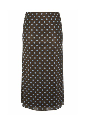 Yours Clothing, PLUS SIZE MAXI SKIRTS. - Jupe longue - dark brown
