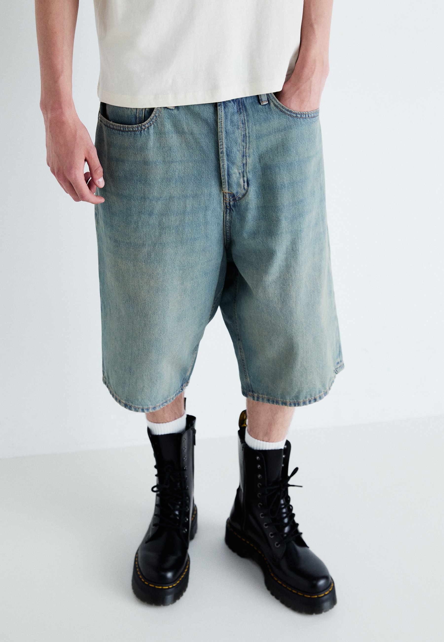Jack&Jones Herren Shorts – Jeansbermudas In Indigo, Five-Pocket, Lässiger Casual-Style
