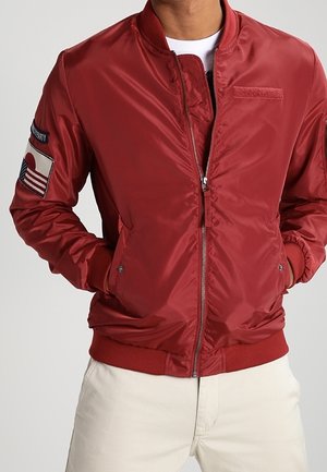 Bomber Jacket - mottled light pink