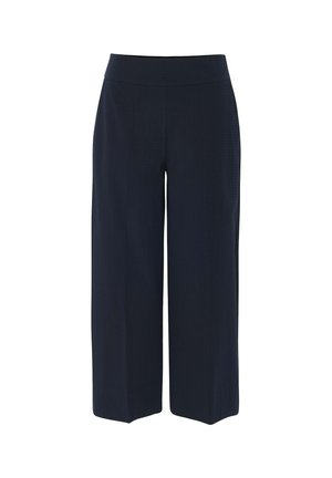 Opus CULOTTE MISHA DESERT - Pantalon classique - coal blue