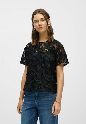 OBERTEIL - Bluse - black