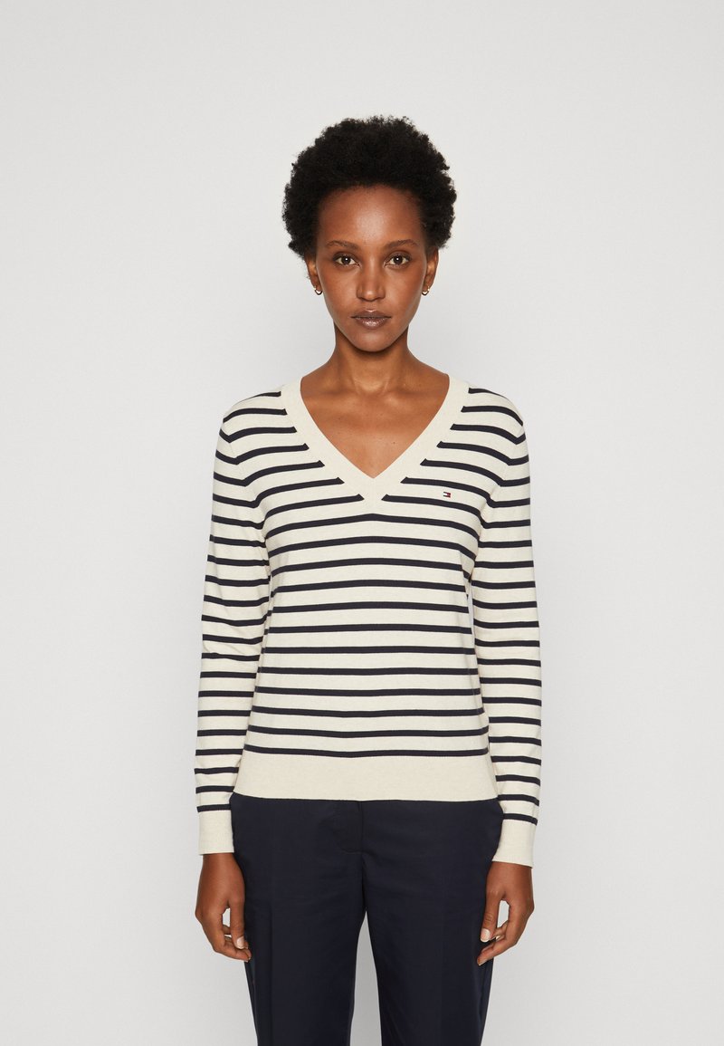 Tommy Hilfiger Strikkegenser - calico/desert sky