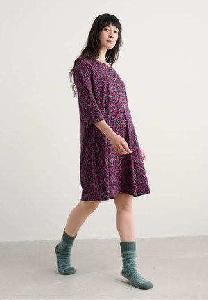 Camisón - navy - berry branches maritime