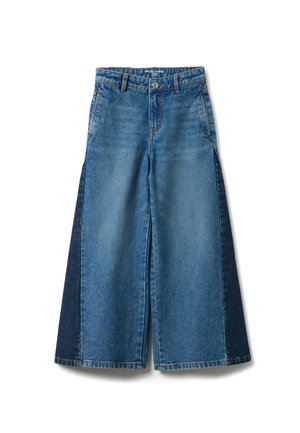 WIDE  - Flared Jeans - denim blue