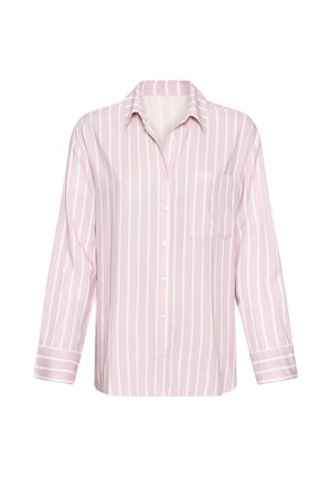 LASCANA, LASCANA PYJAMAOBERTEIL - Pyjama top - altrosa gestreift