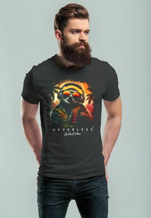 MUSIK DJ CHILL FAULTIER RELAX SOMM - T-Shirt print - anthrazit