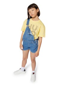 HUGO Kids - SHORT SLEEVES - Print T-shirt - straw yellow Thumbnail Image 1