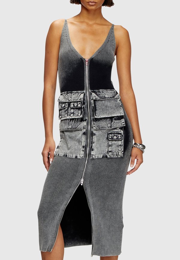 M-MELTI - Denim dress3