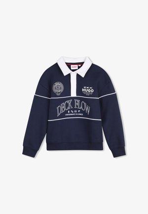 HUGO Kids, SWEATSHIRT - Блуза с дълги ръкави - navy