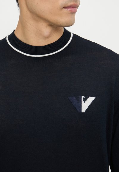 Emporio Armani Maglione - aquila navy