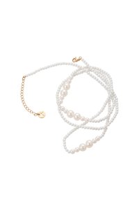 Collar - rose gold white