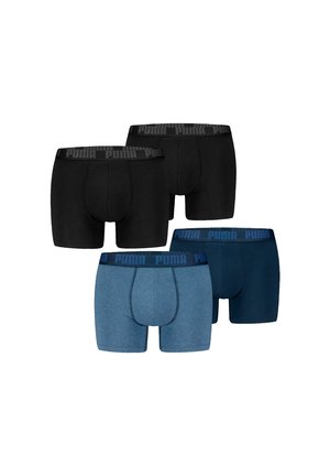 4 PACK  - Boxer Briefs - schwarz   blau mix