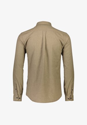 Lindbergh MOULINÉ STRETCH - Overhemd - deep sand