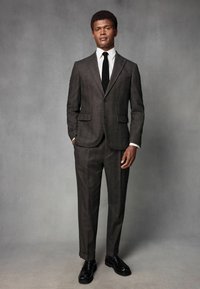 Next HERRINGBONE - REGULAR FIT - Öltönyzakó - brown