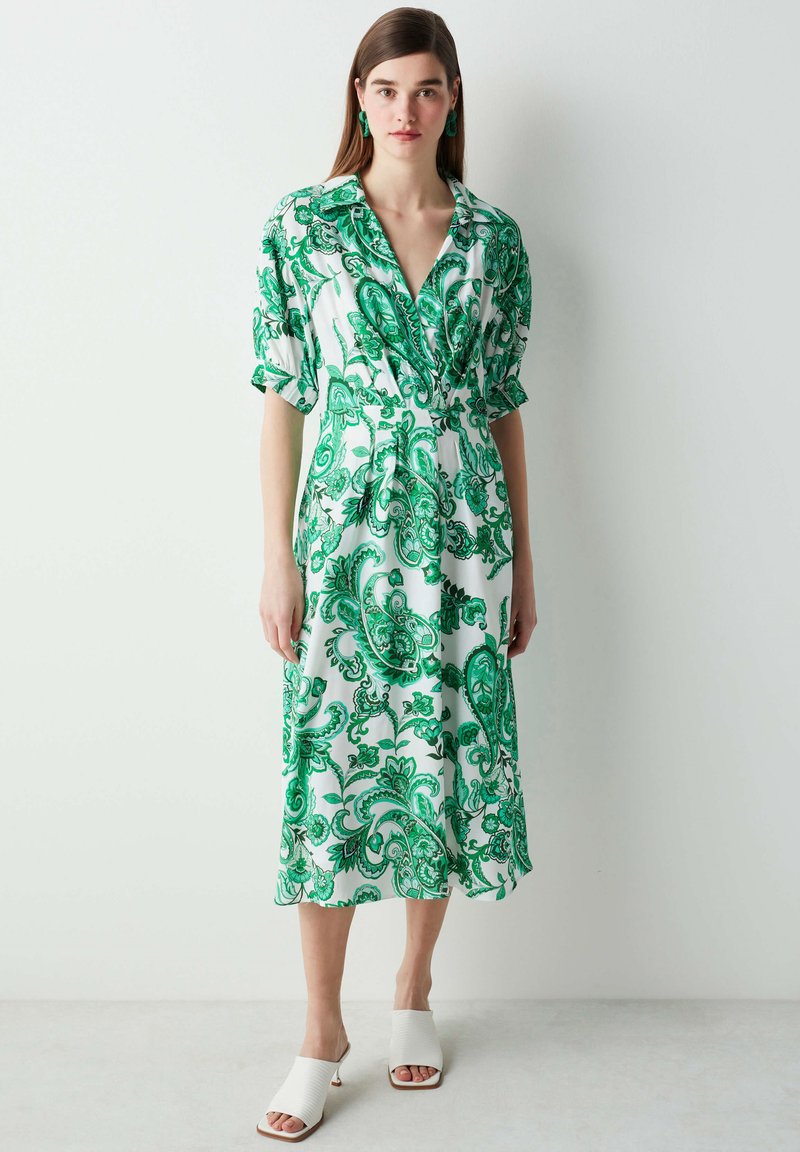 Damen Freizeitkleider | Ipekyol Freizeitkleid off white/offwhite - XM77204 Damen Freizeitkleider | Ipekyol Freizeitkleid off white/offwhite - XM77204