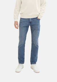 TOM TAILOR - JOSH FIVE-POCKET-STYLE - Jeans Straight Leg - blau Thumbnail-Bild 1