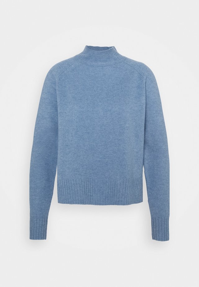 FUNNEL NECK - Neule - pale blue