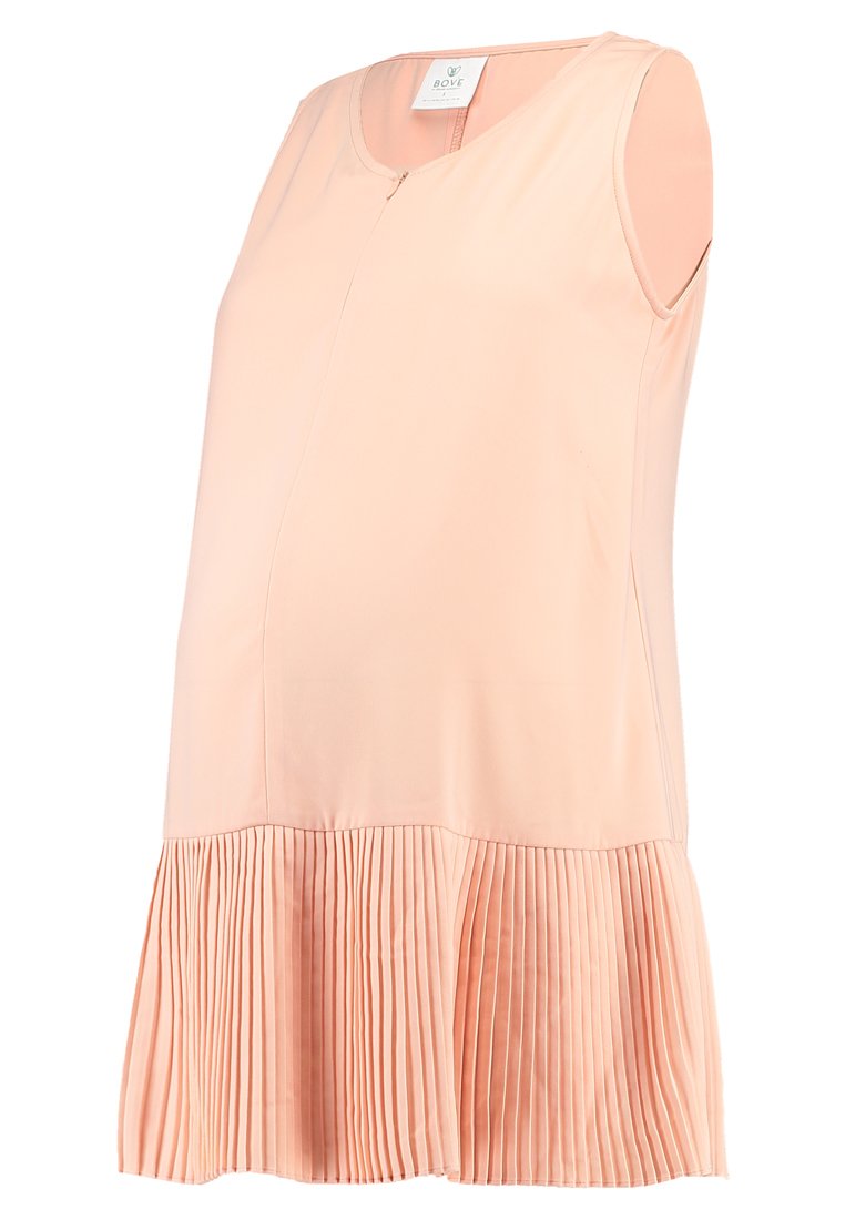 Spring Maternity Blouse donkerroze