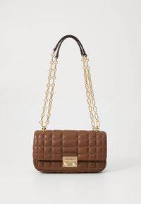 TRIBECA CHAIN - Käekott - dark caramel