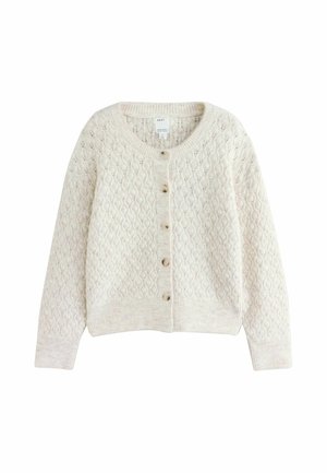Next, KNITTED CARDIGAN - Strickjacke - cream