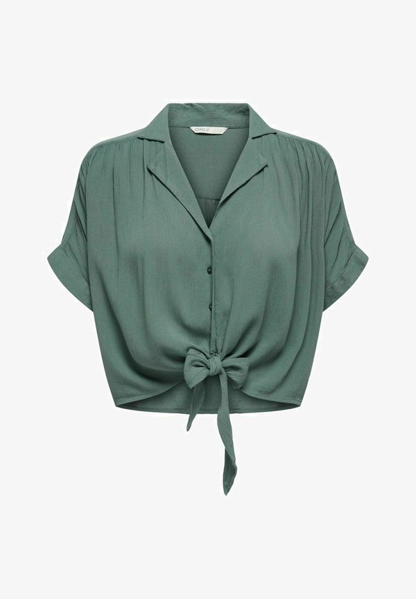 ONLPAULA LIFE TIE SHIRT - Button-down blouse