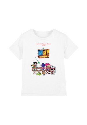 Warner Brothers, TEEN TITANS GO TO THE MOVIES/POSTER UNISEX - Print T-shirt - white