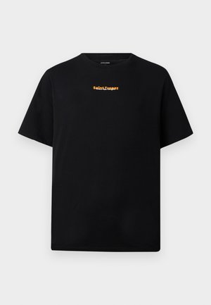 Jack & Jones, JJCITY TEE CREW NECK - Camiseta estampada - black