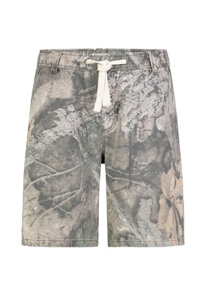 Eight 2 Nine, EIGHT 2 NINE BAGGY SHORTS MIT MUSTER - Shorts - beige