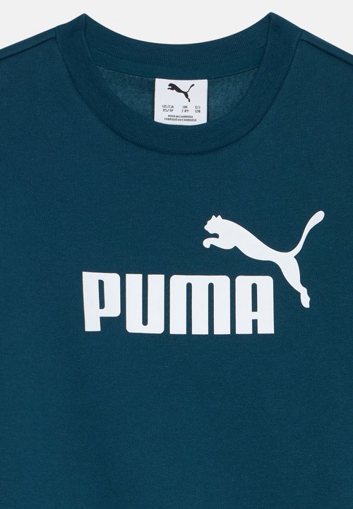 PUMA LOGO CREW UNISEX SET - Tracksuit - midnight petrol — photo 4