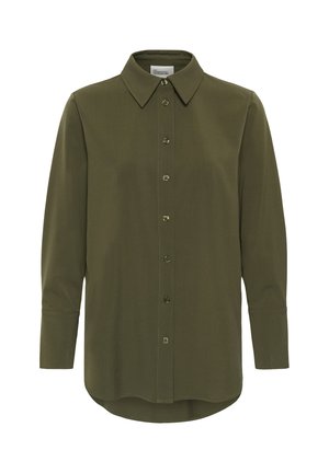 My Essential Wardrobe, MWHACE VITTA SHIRT - Skjortebluser - olive night